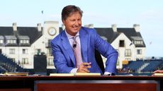 Brandel Chamblee on The Golf Channel Set during the 147th Open