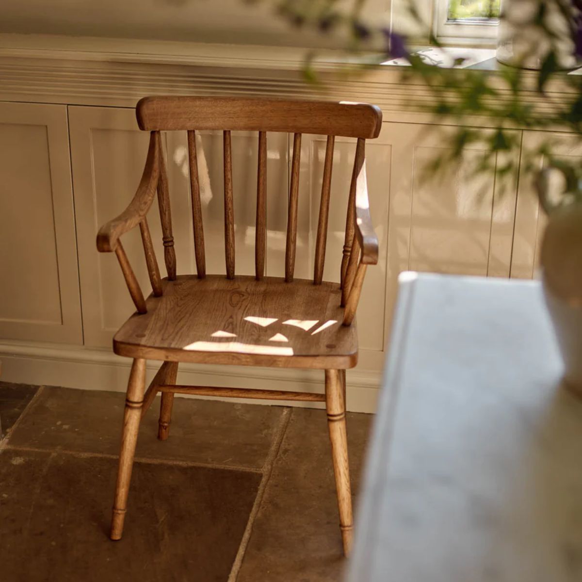 Wooden dining chair