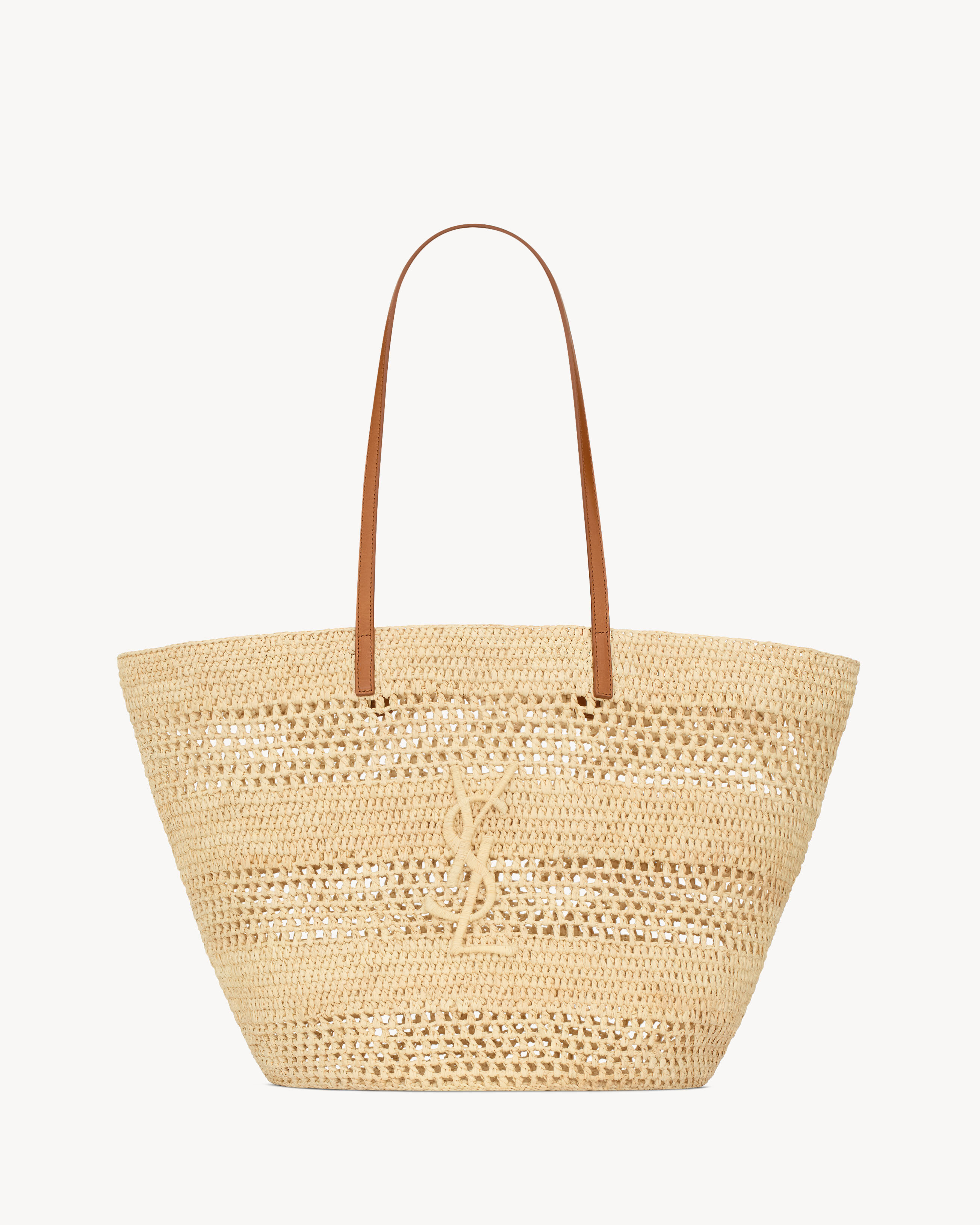 Panier Medium in Raffia