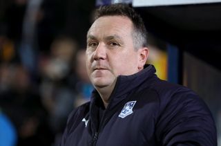 Tranmere Rovers manager Micky Mellon