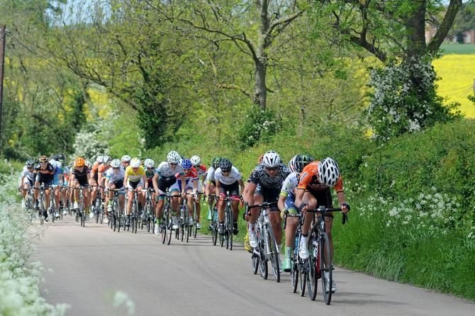 Boels-Dolmans and Orica-AiS patrol the front