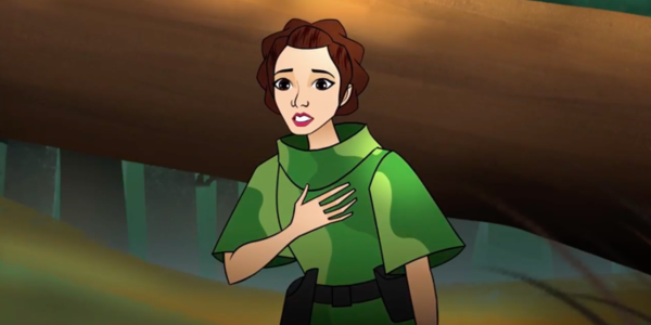 star wars forces of destiny princess leia ewok escape