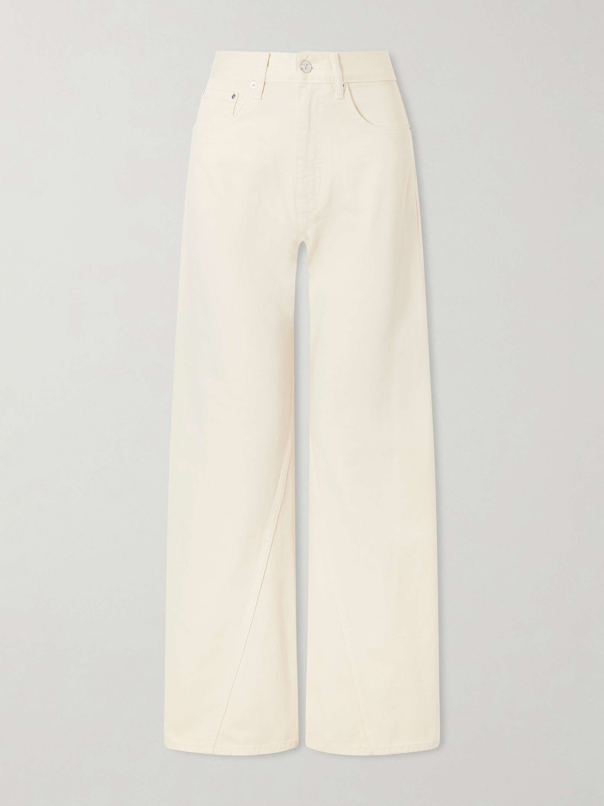 Brie High-Rise Wide-Leg Jeans