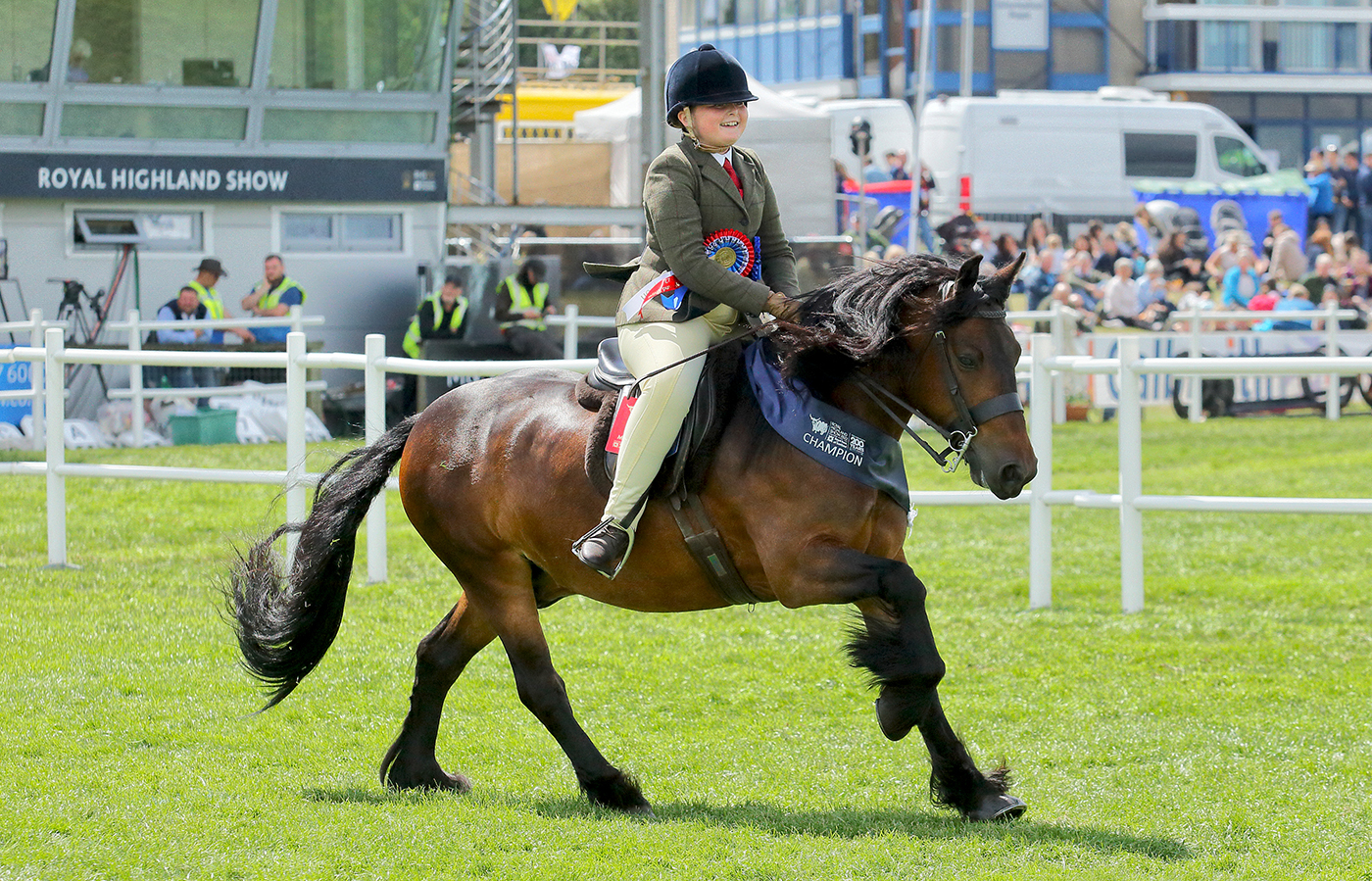 Guards Commander at Royal Highland Show