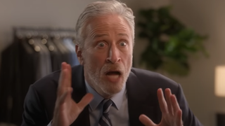 Jon Stewart in The Problem with Jon Stewart trailer on Apple TV Plus