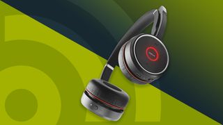 one of the best voip headset picks against a techradar background