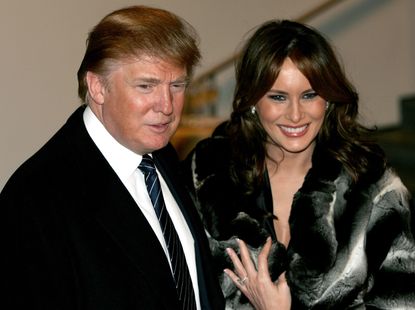 Donald and Melania Trump in 2005
