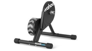 wahoo kickr core smart trainer with a white background
