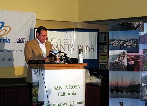 Bob Colarrasi the managing director of the Amgen Tour of California