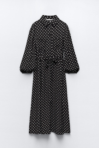 Polka dot dress, was £35.99 now £17.99 (50% off)