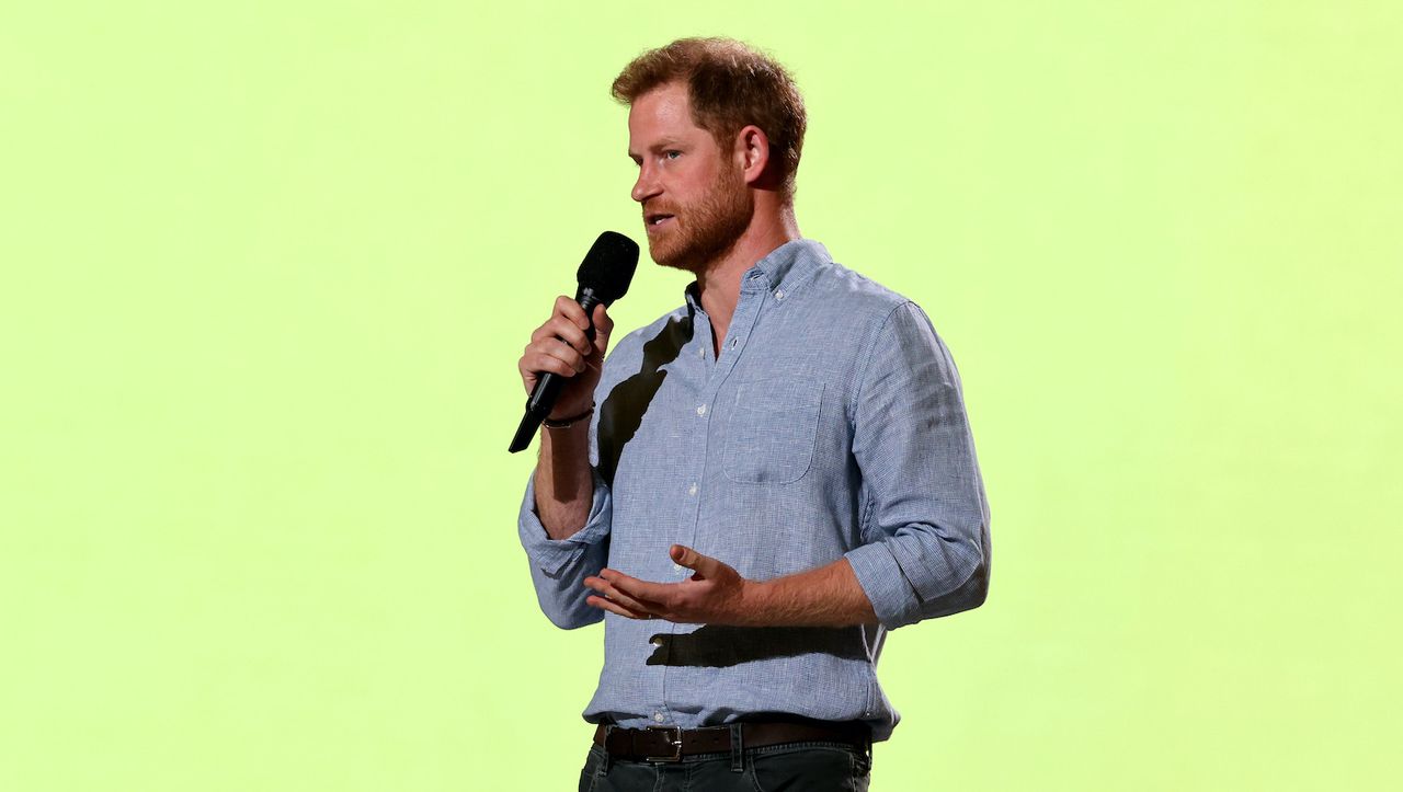 Prince Harry at Vax Live Concert