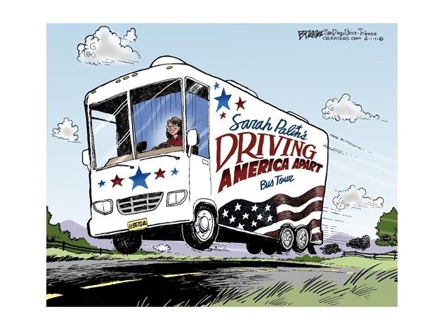 Sarah Palin&amp;#039;s driving purpose