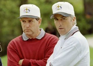 Jay Haas and Curtis Strange at the Ryder Cup