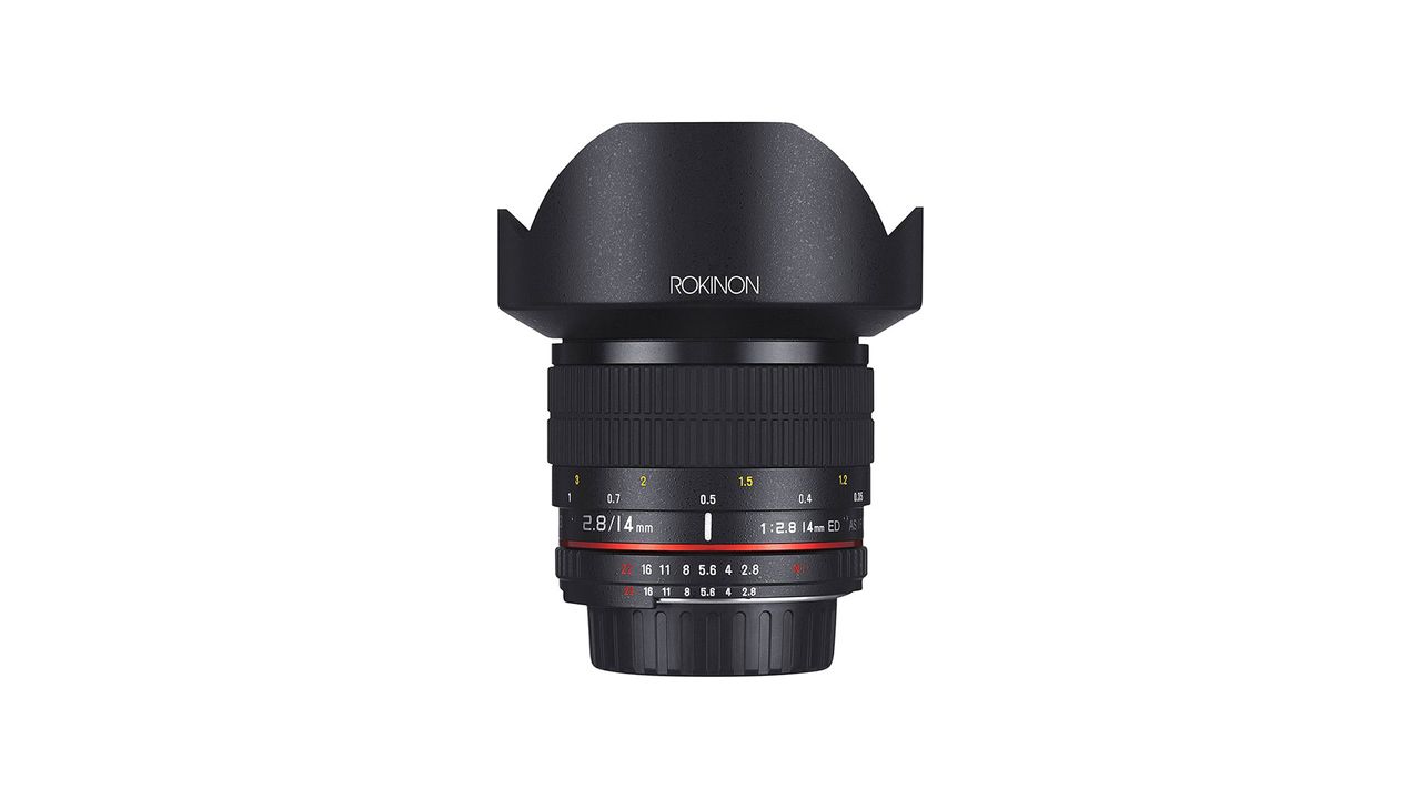 Rokinon/Samyang 14mm f/2.8 lens review: image shows Rokinon/Samyang 14mm f/2.8 lens