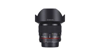 Rokinon/Samyang 14mm f/2.8 lens review: image shows the Rokinon/Samyang 14mm f/2.8 lens 