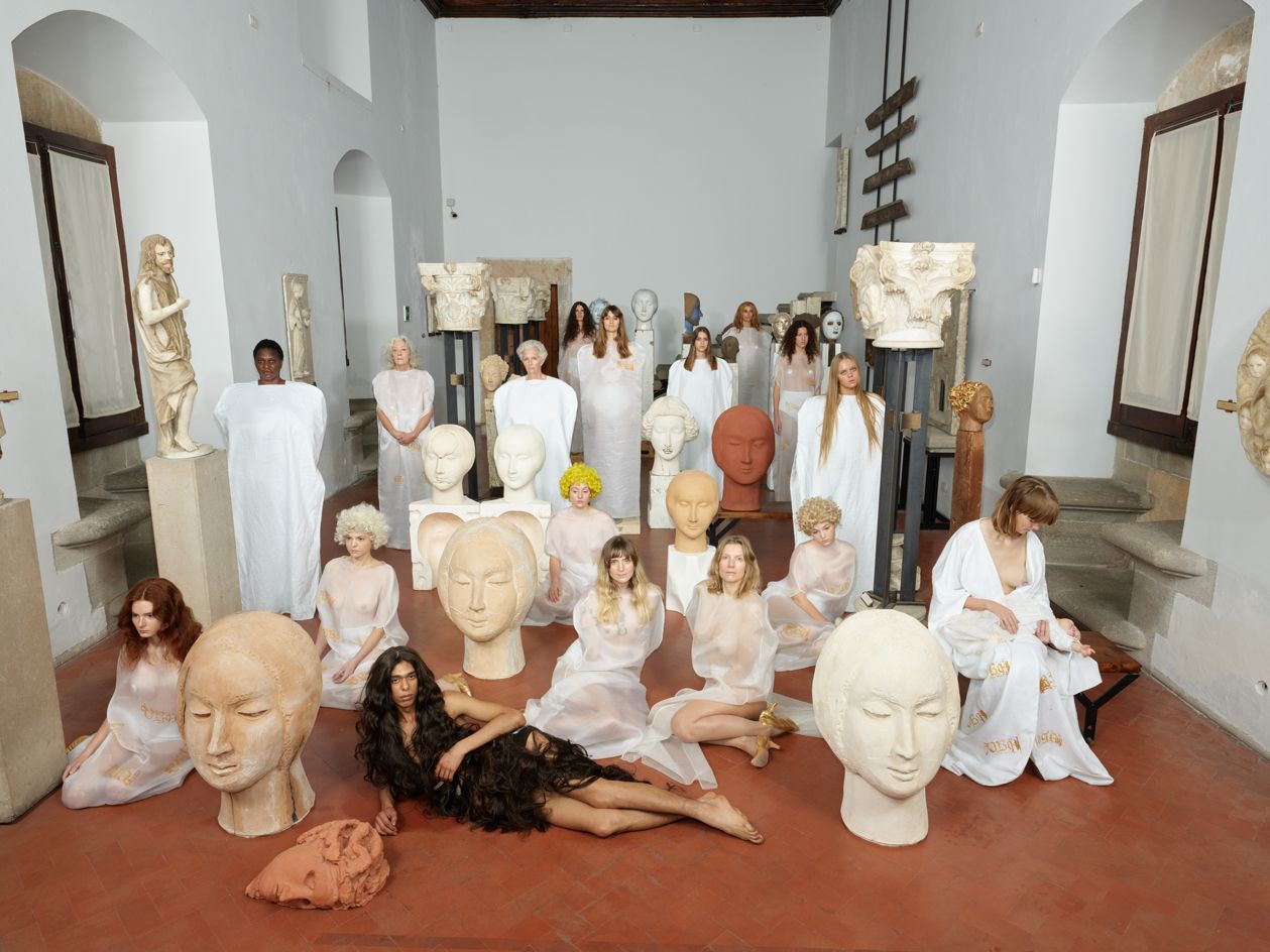 Vanessa Beecroft, VB94, 2022 Palazzo Abatellis, Palermo