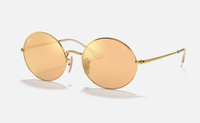 OVAL 1970 MIRROR EVOLVE Sunglasses, $133.70 | Ray-Ban