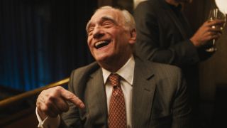 Martin Scorsese laughing in the TV series The Studio