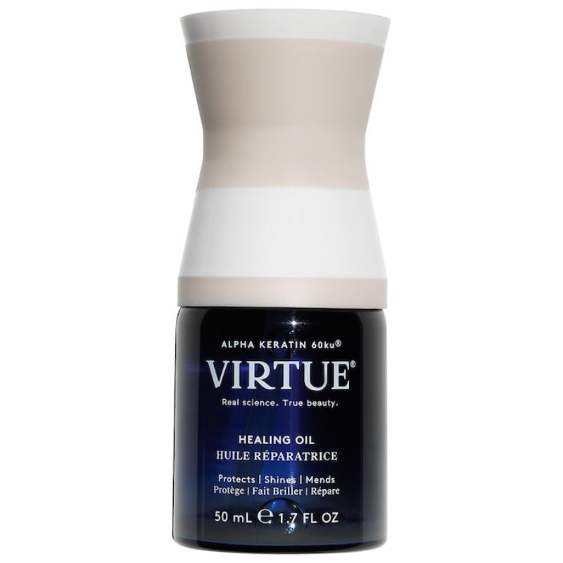 virtue healing oil bottle