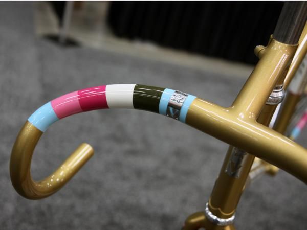 It almost seems a shame to cover this custom Vanilla handlebar with tape.
