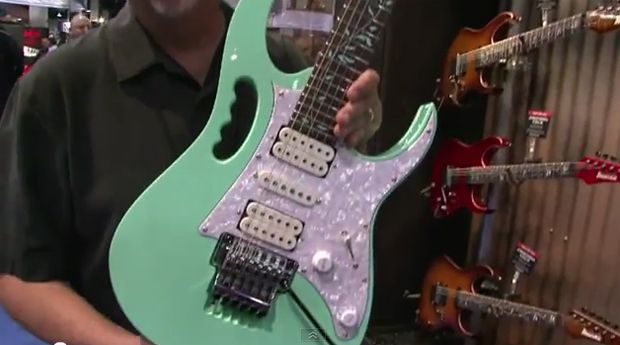 NAMM 2012 Video: Ibanez JEM70V Steve Vai Jem Guitar | Guitar World