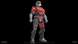 Halo Infinite Red Shift armor coating