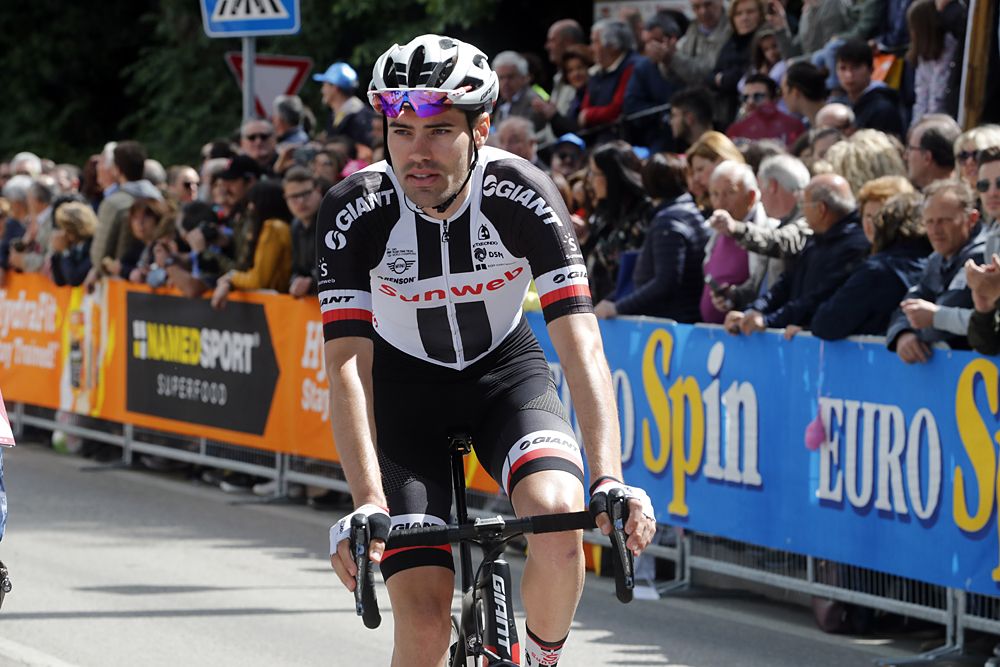 Tom Dumoulin (Sunweb) ahead of stage 10 at the Giro d'Italia