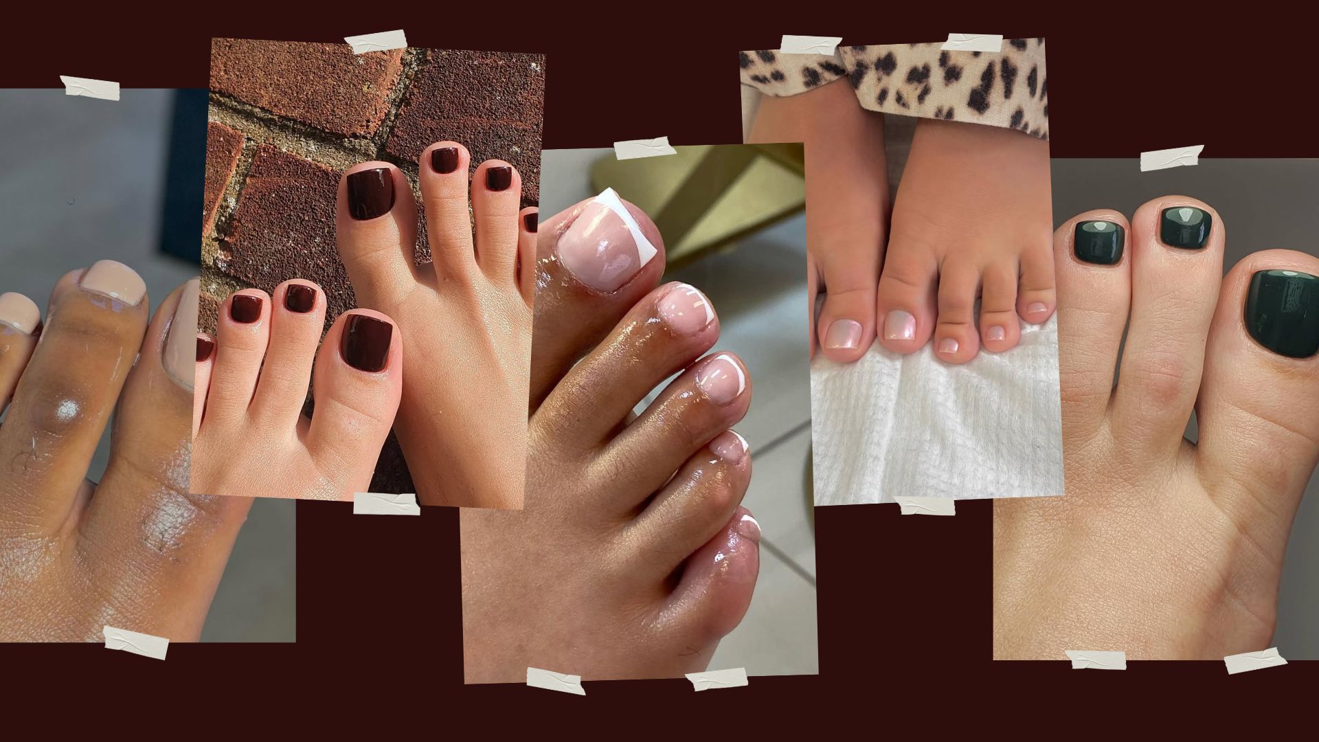 @morellolondon, @nailsbyaimeegc , @millymason_ show autumn 2025 pedicure trends