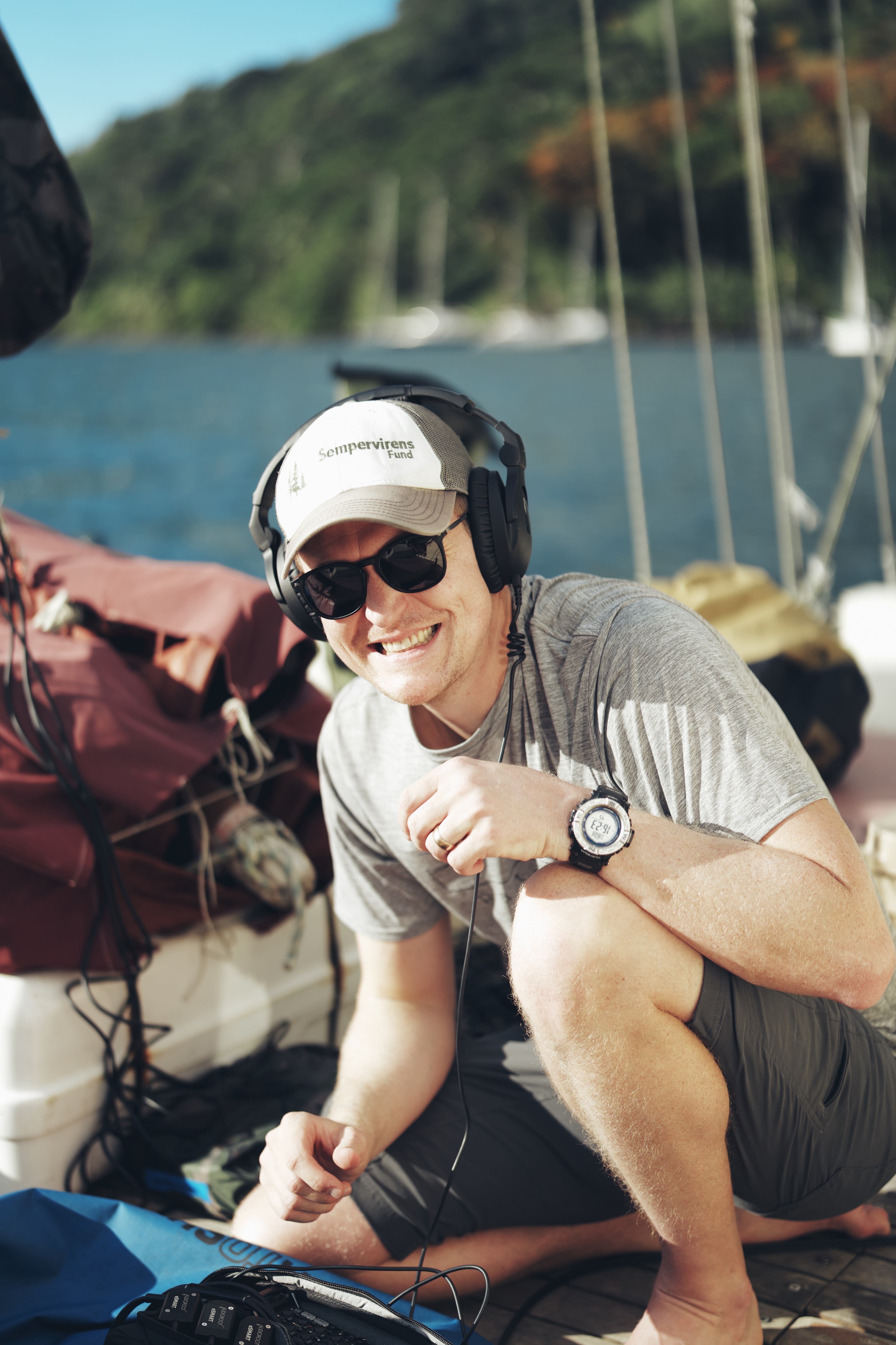 For the whale recordings, Beverly relied on an HD 300 PROtect for monitoring. The headphones protect their wearer from sudden sound bursts without interrupting the audio signal.