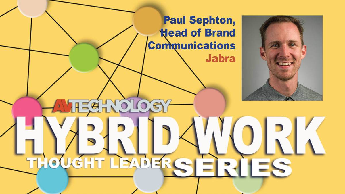 Paul Sephton, Head of Brand Communications at Jabra