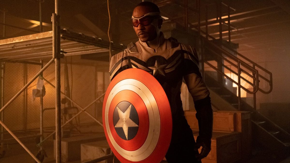 Anthony Mackie as Sam Wilson in Falcon and The Winter Soldier