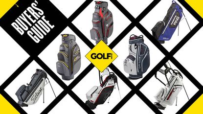 Luxury Leather Golf Bag - Gran Tour Style Golf Bag