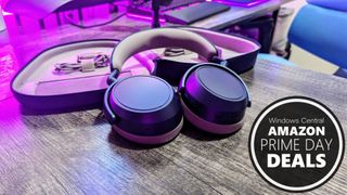 Image of the Sennheiser Momentum 4 headphones for Amazon Prime Day.