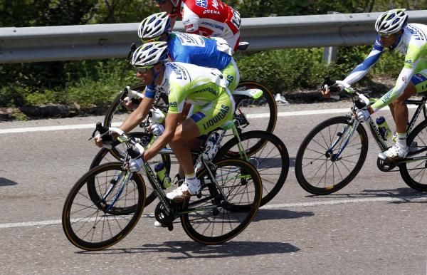 Valerio Agnoli (Liquigas-Cannondale) during stage two.