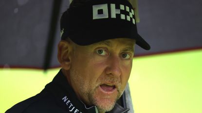 Ian Poulter hit out at 'petty comments' after completing his first round at the BMW PGA Championship