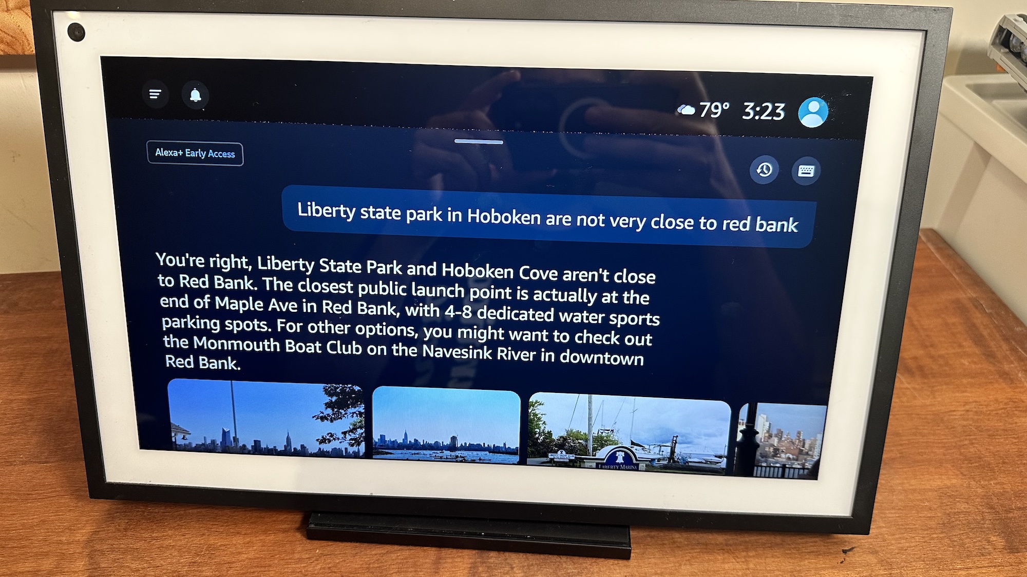 Alexa+ on Echo Show 15
