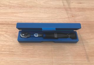 Image shows: Park Tool TW5.2 Small Clicker Torque Wrench in its case