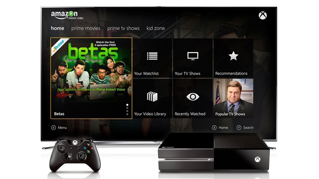 sign into amazon prime on xbox one