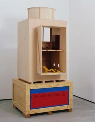 One Man Houses iV, by Thomas Schütte, 2005