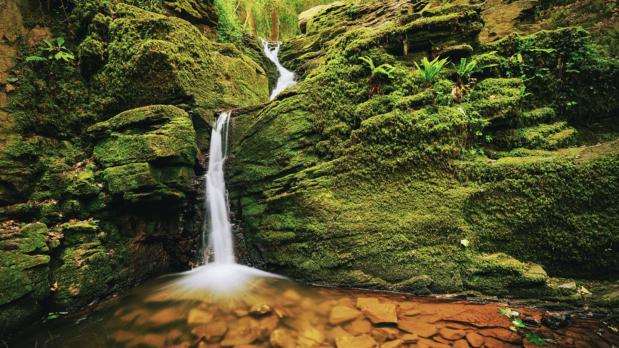 Long Exposure Waterfall Photography in Daylight
