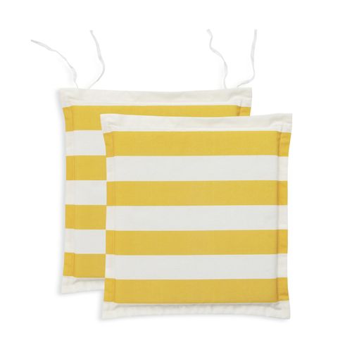 Stripe Garden Chair Cushions (pack of 2)