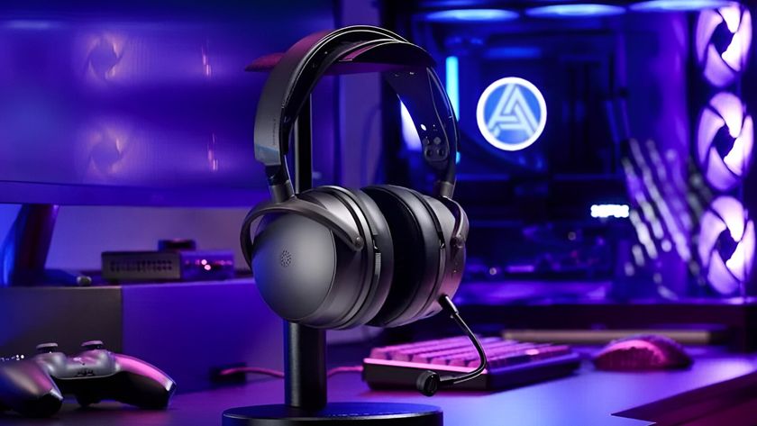 A promotional image for the Audeze Maxwell 2 gaming headset