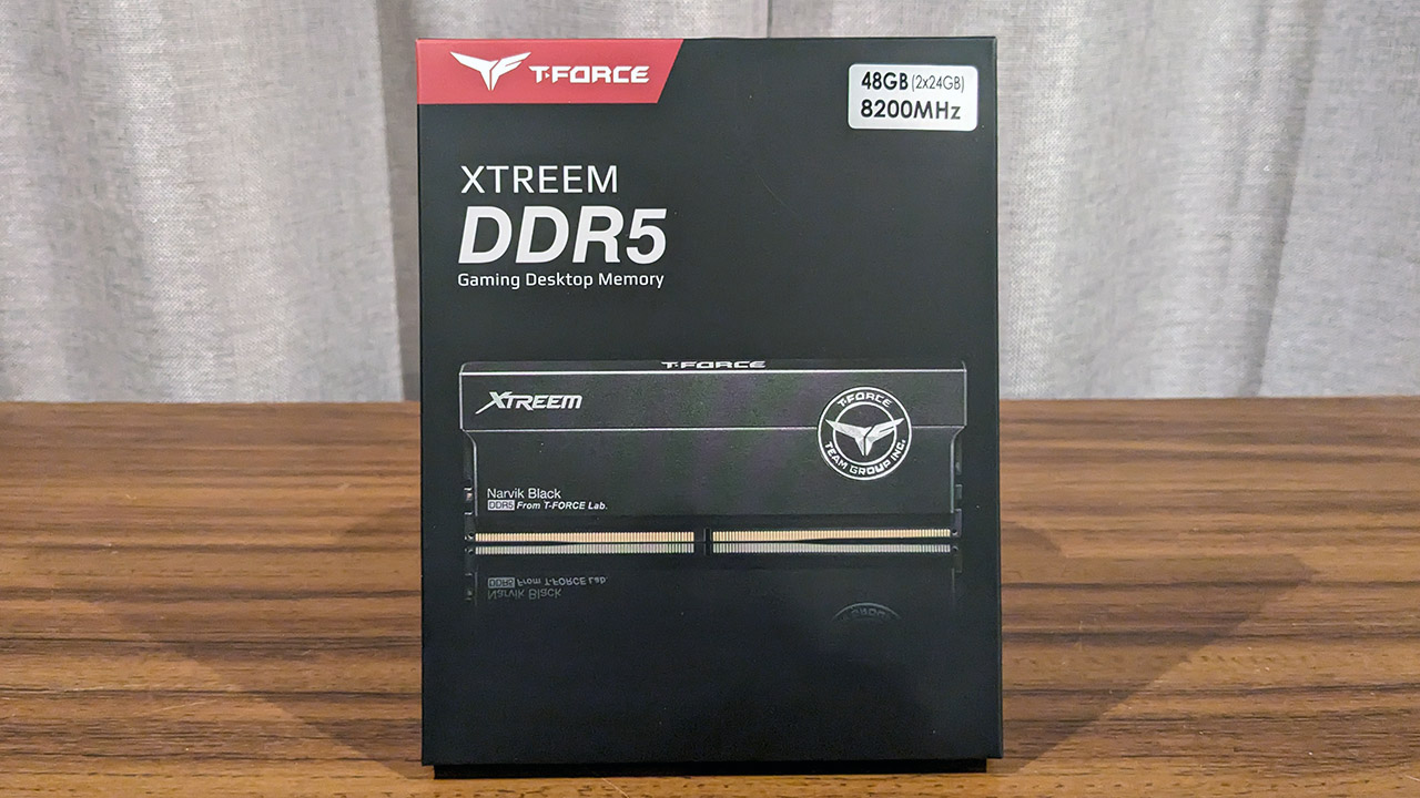 Обзор Teamgroup T-Force Xtreem DDR5-8200