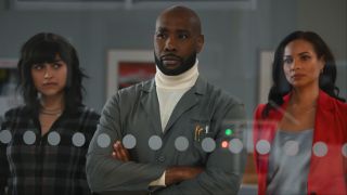 Ingrid, John, and Mary in Watson Season 1x13