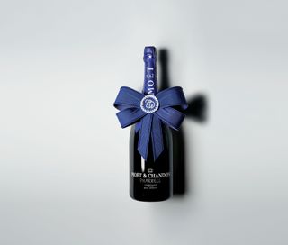 Moët x PW Bow Capsule Collection, Midnight Blue, © Anthony Seklaoui RRP £540