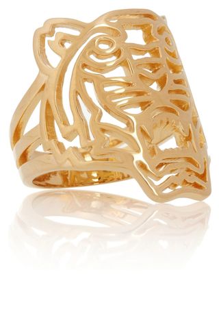 Kenzo Tiger Gold Plated Ring, £75