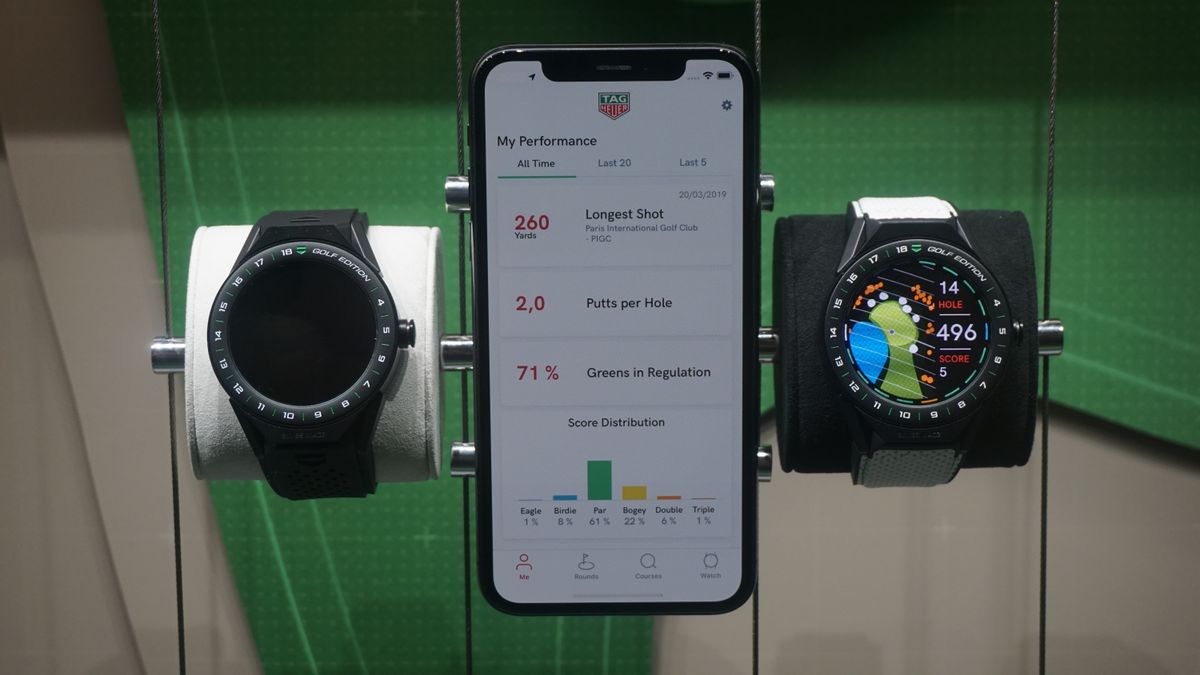 tag heuer golf apple watch