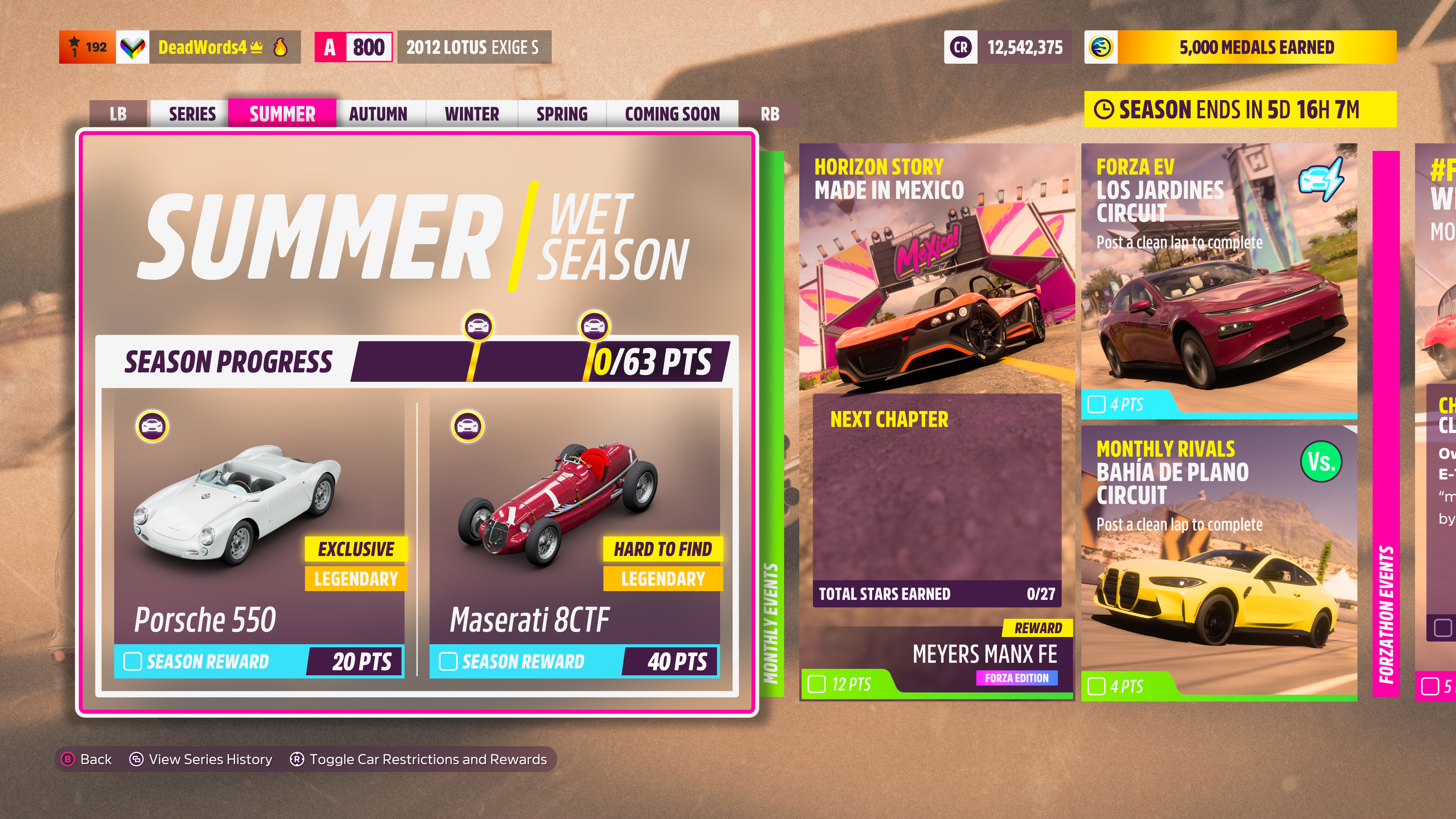 Скриншот Forza Horizon 5 Series 11 Summer.