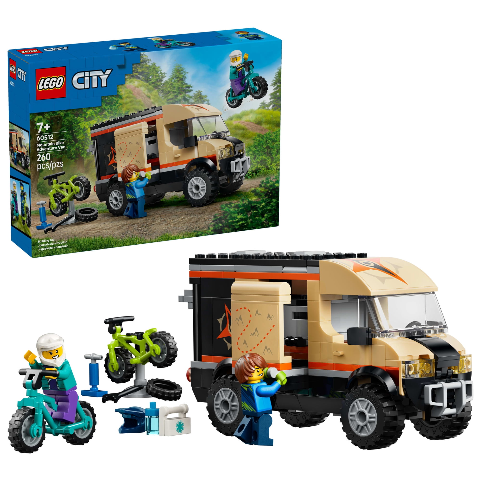 Lego City Mountain Bike Adventure 60512 set