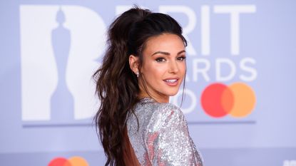 Michelle Keegan attends The BRIT Awards 2020 at The O2 Arena on February 18, 2020 in London, England.